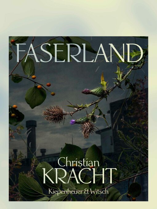 Title details for Faserland by Christian Kracht - Wait list